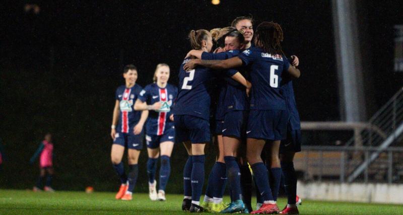  - Coupe de France (F) : le PSG se balade au Mans et rejoint les demies