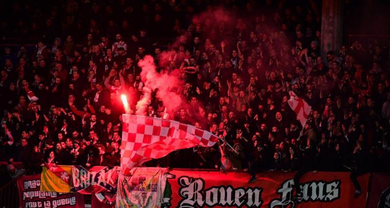  - Rouen : les supporters répondent à la main tendue par Postel à QRM