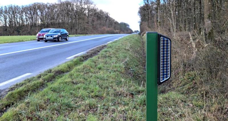  - Ce département teste des déflecteurs réfléchissants pour éviter les animaux sauvages sur la route