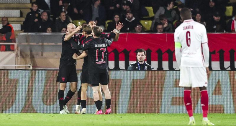  - À dix, Monaco logiquement battu par Benfica