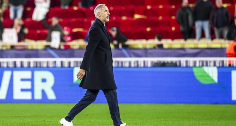  - Adi Hütter (Monaco) : "L'expulsion a décidé du résultat"