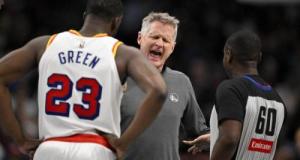 NBA : Steve Kerr pousse un gros coup de gueule !