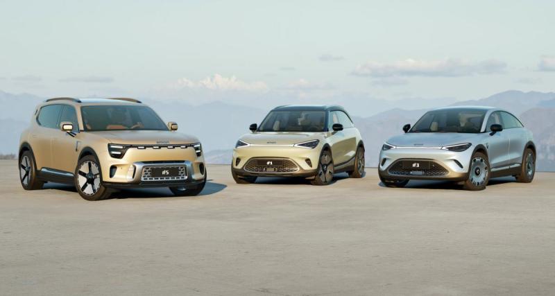  - Smart planche sur une berline familiale concurrente de la Tesla Model 3