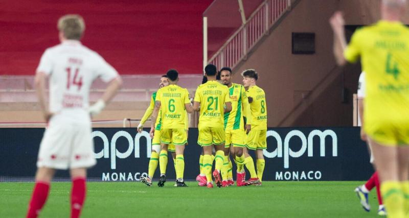  - Monaco renverse Nantes en une minute et mène à la pause.