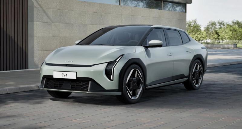  - Kia dévoile déjà l’extérieur de son EV4 avant sa présentation officielle