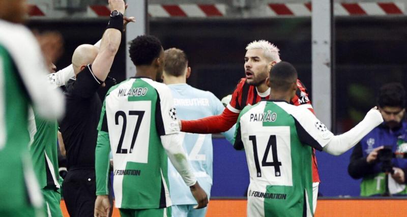  - Ligue des Champions : le rouge grotesque de Théo Hernandez avec l’AC Milan