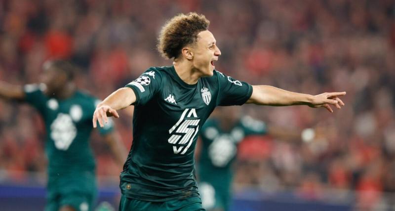 - Monaco : la frappe imparable de Ben Seghir à Benfica