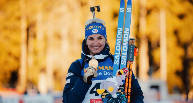  - Biathlon : "Bien sûr qu'elle est particulière", l'immense émotion de Julia Simon après son superbe titre en individuel
