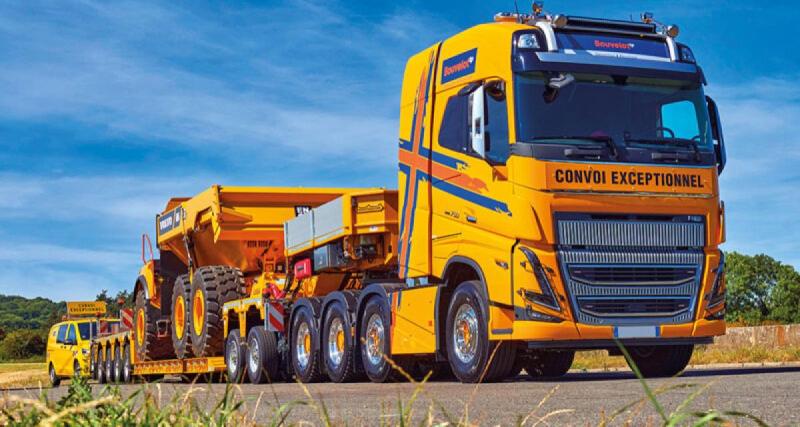  - Un convoi exceptionnel de 340 tonnes a traversé le sud de la France et bloqué une partie des routes