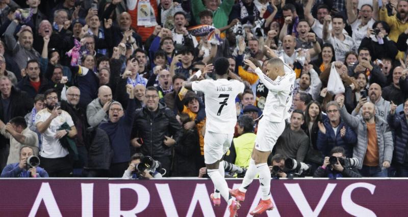  - Vinicius et les joueurs du Real Madrid totalement ébahis par Mbappé