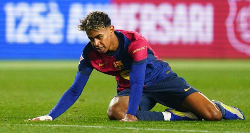  - Barça : Yamal dévoile son pied en sang après une faute non sifflée