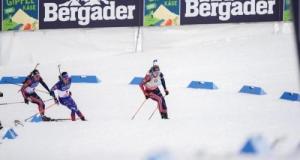 Biathlon : un triplé Norvégiens implacable, les Bleus à distance