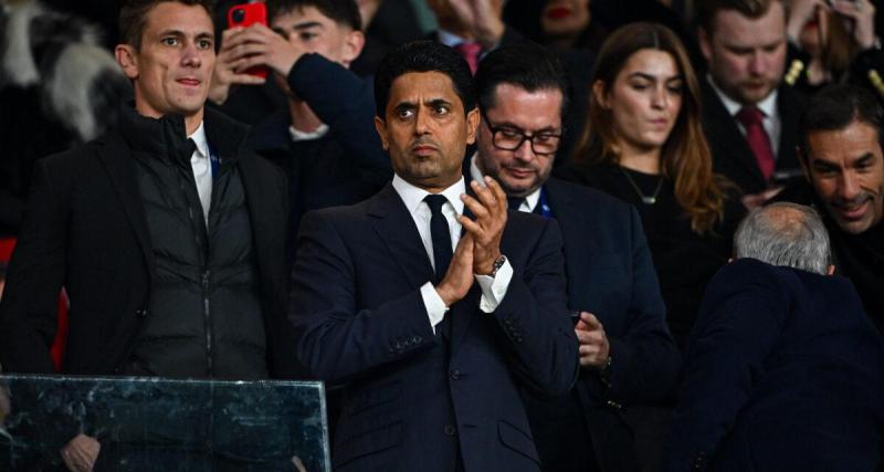 - OL - PSG : le tifo dingue des supporters lyonnais contre Al-Khelaïfi