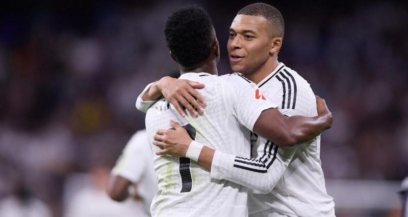  - Real Madrid : la célébration commune géniale de Mbappé et Vinicius