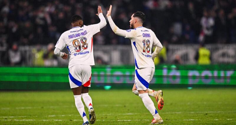  - OL : la réalisation de Rayan Cherki face au PSG