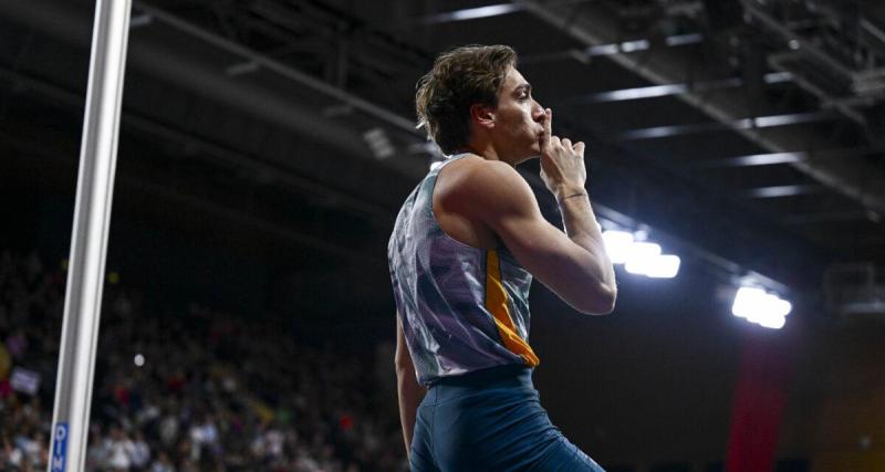  - Athlétisme : Duplantis frappe fort, un nouveau record du monde au All Star Perche