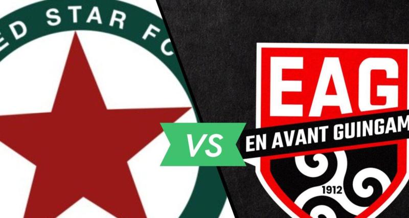  - Red Star - Guingamp : les compos officielles