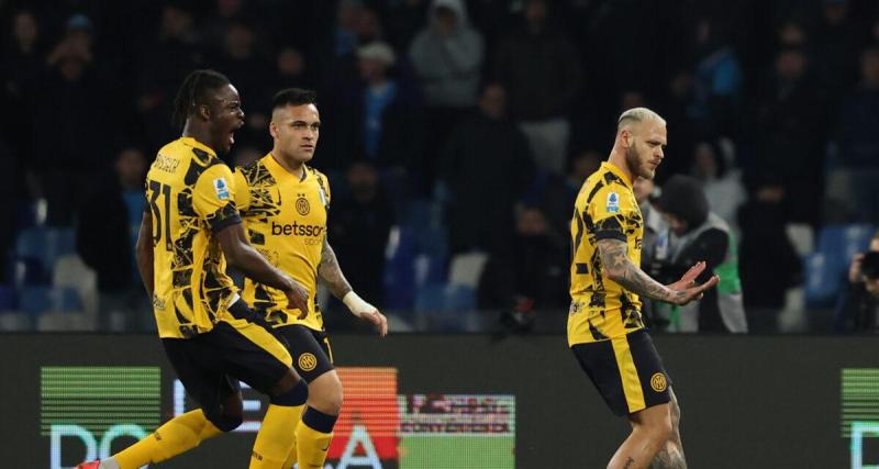  - Naples - Inter Milan : le coup franc sublime de Dimarco