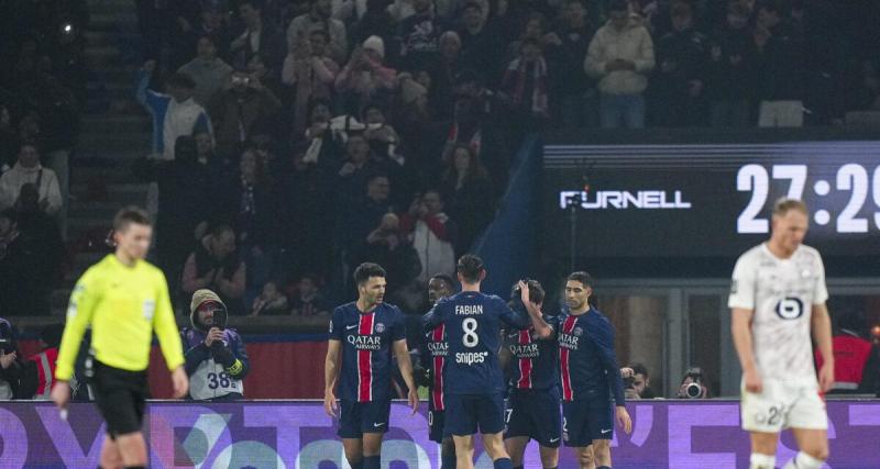  - Injouable, le PSG fracasse le LOSC à la pause !