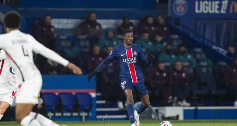  - PSG - Lille : la réaction géniale de Dembélé, qui "s'éclate" et se focalise désormais sur Liverpool