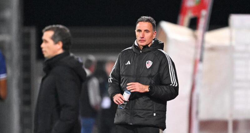 - Ajaccio : la frustration de Thierry Debès après la défaite contre Dunkerque