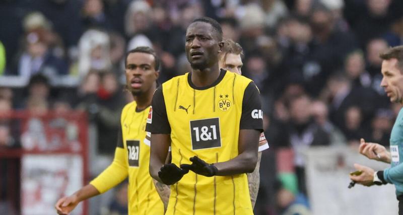  - Rennes : Serhou Guirassy (BVB) tacle le Stade Rennais