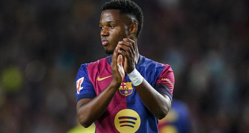  - Barça : la révélation douloureuse de Mendes sur l'avenir d'Ansu Fati