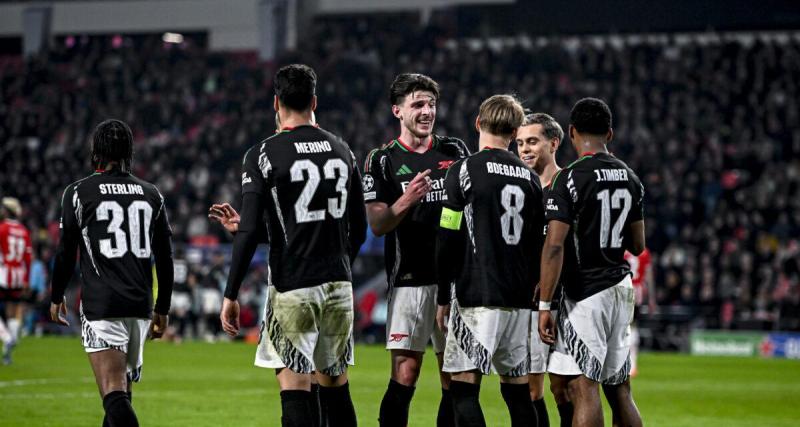  - PSV - Arsenal : les chiffres historiques du carton des Gunners