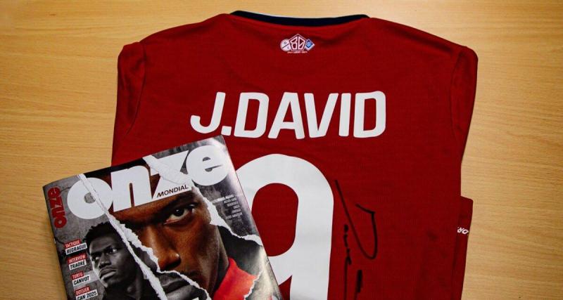  - Concours : remportez un maillot dédicacé par Jonathan David !