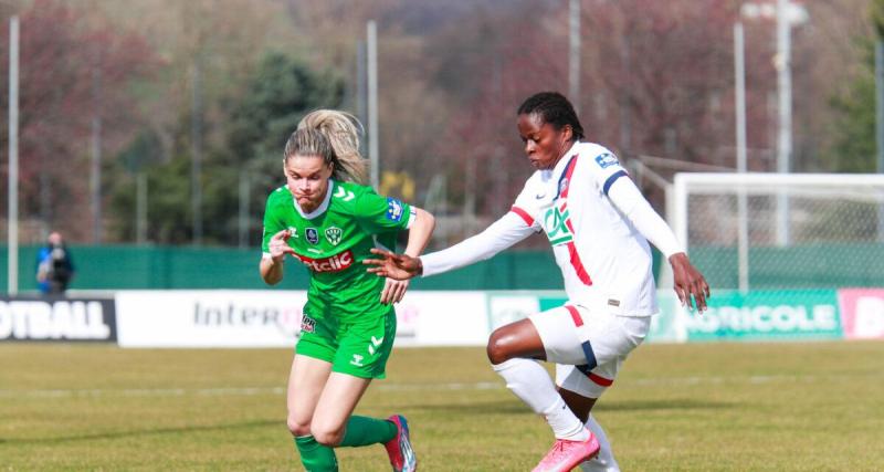 - Coupe de France (F) : le PSG s'en sort sur un fil contre Sainté, direction la finale