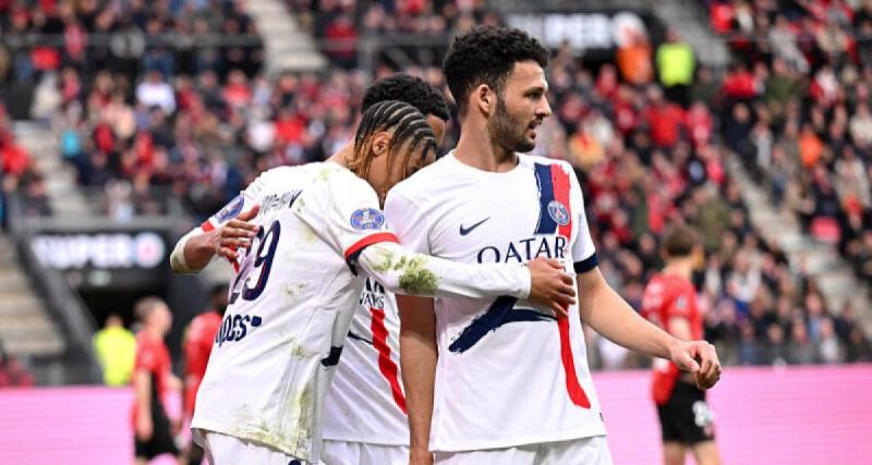  - À la pause, le PSG mène sur la pelouse de Rennes