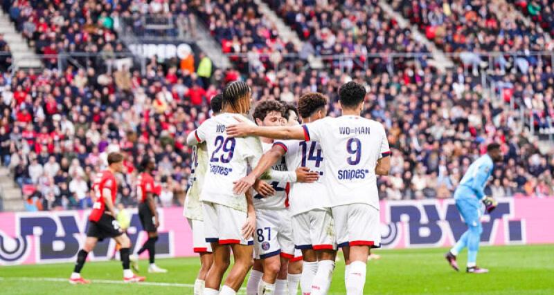  - Avant Liverpool, le PSG s'impose à Rennes et fonce vers le titre