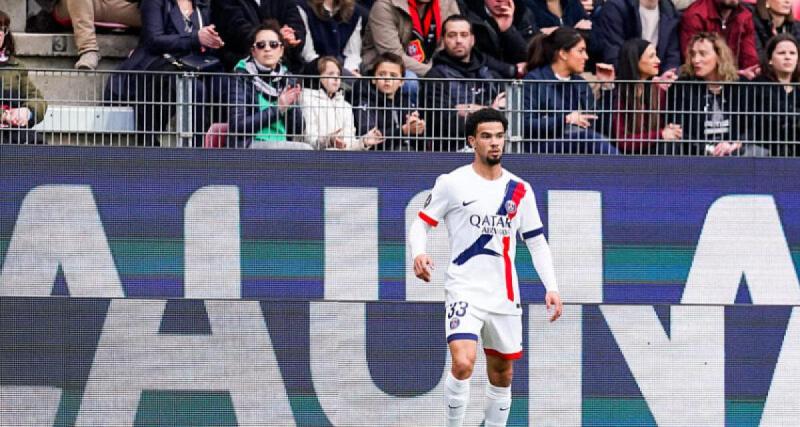  - Warren Zaïre-Emery (PSG) après la victoire à Rennes : "On veut garder notre série d'invincibilité en Ligue 1"