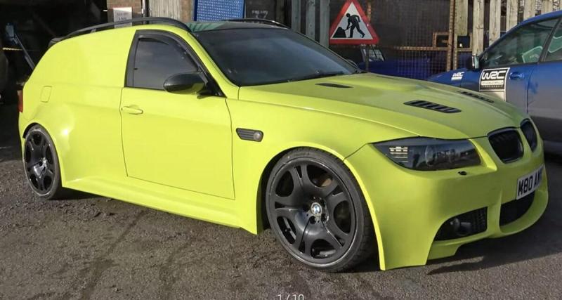  - Il transforme son break 320d en fourgon BMW M3 professionnel démoniaque