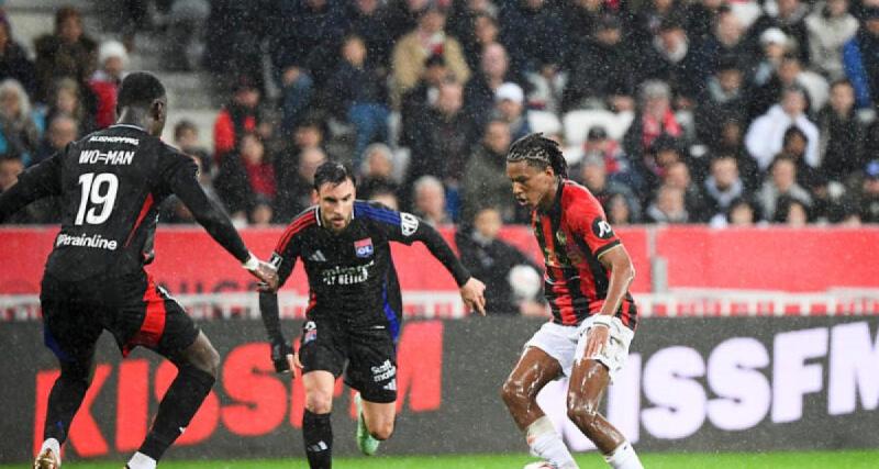  - À la pause, l'OL tient tête à Nice