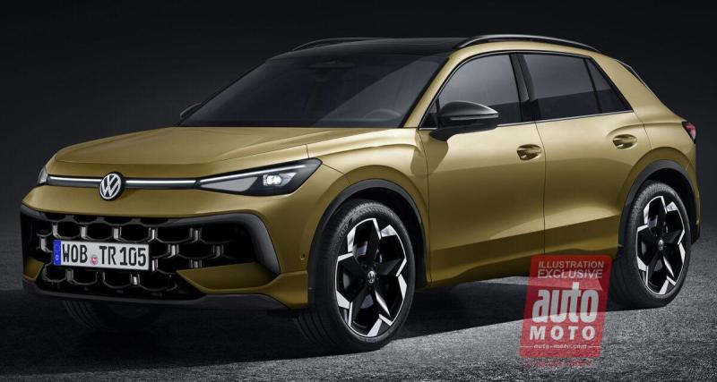  - Futur Volkswagen T-Roc (2025) : notre illustration très précise de la nouvelle génération