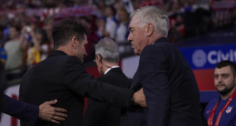  - Atlético - Real : contraste saisissant entre Simeone et Ancelotti avant le choc ?