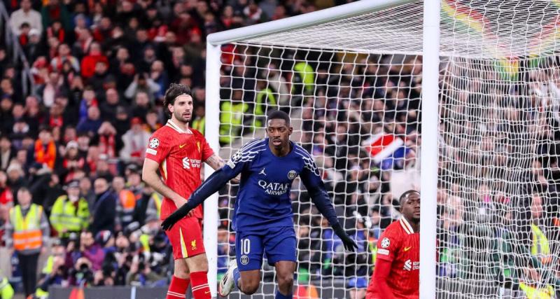 - PSG : l’ouverture du score de Dembélé à Liverpool