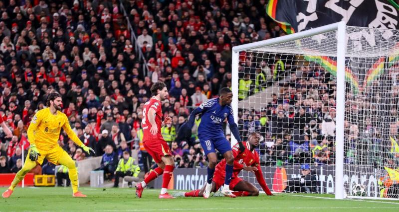  - Liverpool - PSG : Barcola hors-jeu ? Un doute sur le VAR lors du but de Dembélé