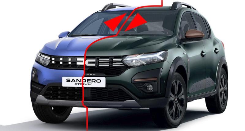  - Future Dacia Sandero restylée (2025) : nouvelles révélations sur son design extérieur