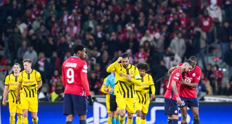  - Fin de parcours pour Lille, renversé par le Borussia Dortmund