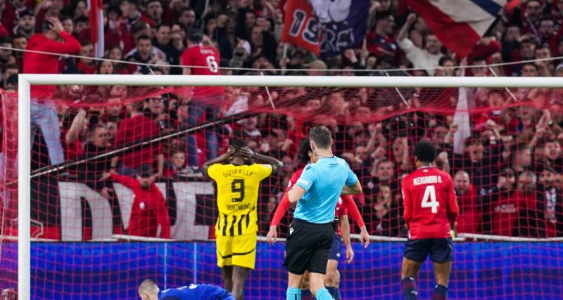  - Grâce à Chevalier, le LOSC devant Dortmund à la pause