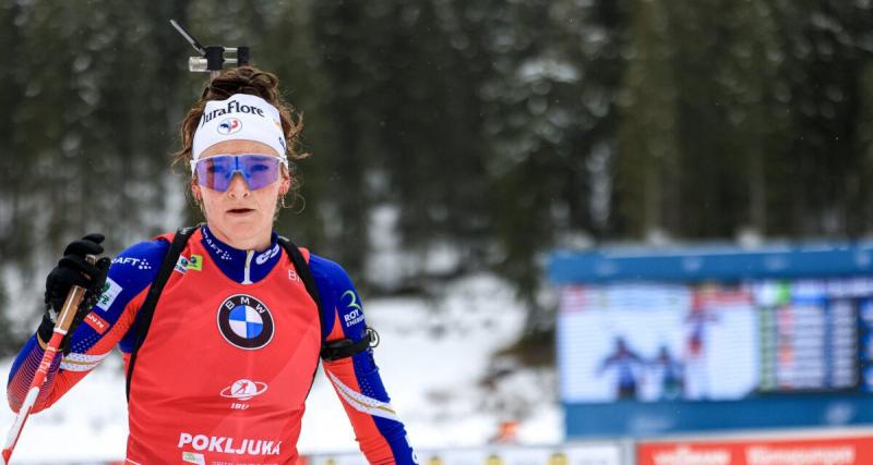  - Biathlon : les aveux de Lou Jeanmonnot sur la pression qu'elle ressent en vue de la fin de saison