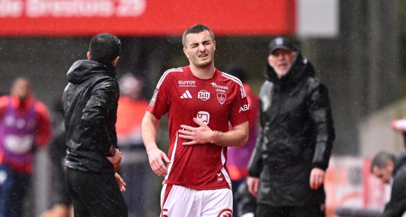  - Brest : la blessure inquiétante de Brendan Chardonnet au poumon