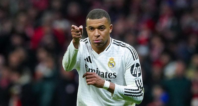  - Real Madrid : le geste provocant de Mbappé vers les supporters de l'Atlético