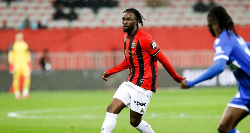  - Nice mène face à Auxerre, à la pause d'un petit match