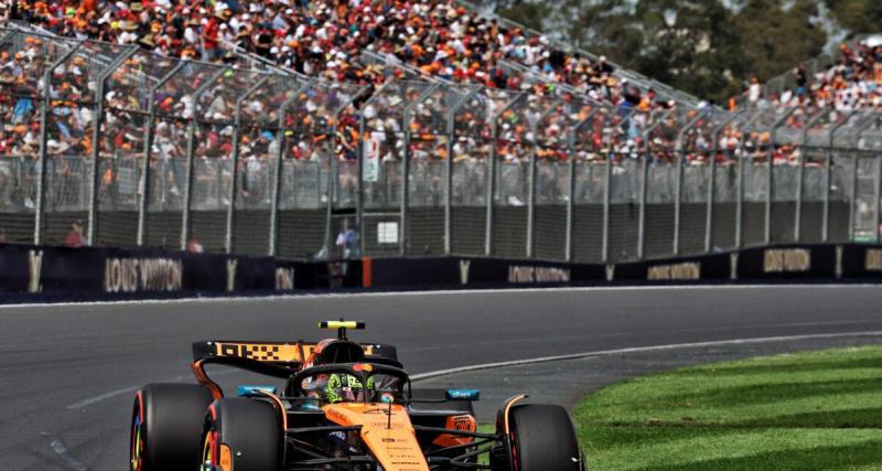  - F1 : Norris le plus rapide en qualification à Melbourne