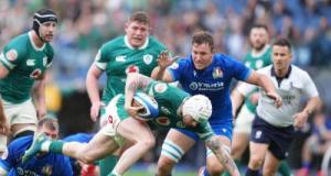 Tournoi des Six Nations : Victoire poussive de l'Irlande en Italie, suspense pour le titre