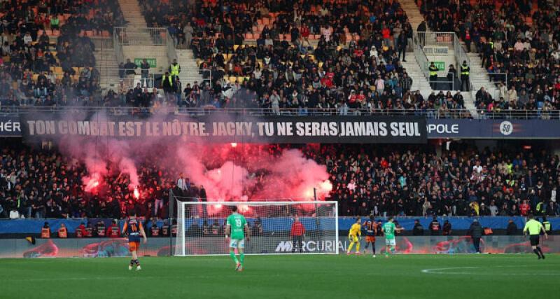  - Montpellier - Saint-Étienne : le match définitivement arrêté après des incidents dans les tribunes