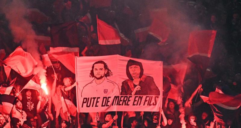 - PSG – OM : les banderoles très violentes contre Rabiot et sa mère !